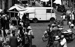 Market In North Street 1952, Bourne