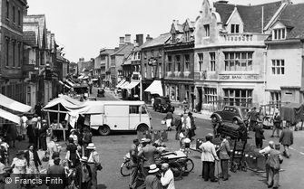 Bourne, North Street 1952