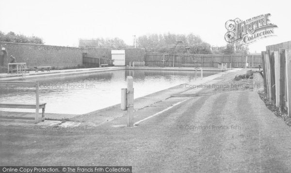 Photo of Bourne, Swimming Pool c.1955