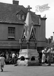 Water Fountain, Market Square 1955, Bourne