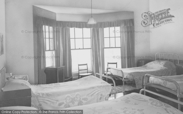 Photo of Bournemouth, A Bedroom, Court Royal Convalescent Home c.1955