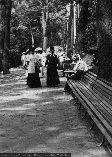 Photo of Bournemouth, A Stroll Along The Pine Walk 1904