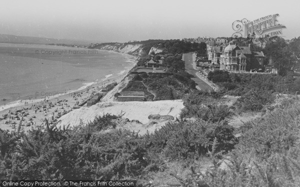 Photo of Bournemouth, Alum Chine c.1955
