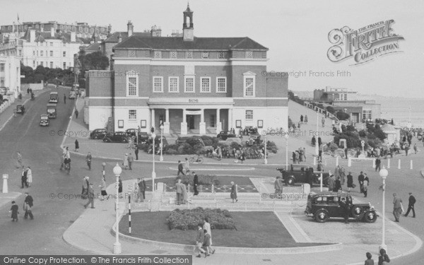 Photo of Bournemouth, Baths And Bath Road c.1955