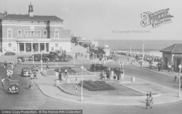 Photo of Bournemouth, Baths And Promenade c.1955