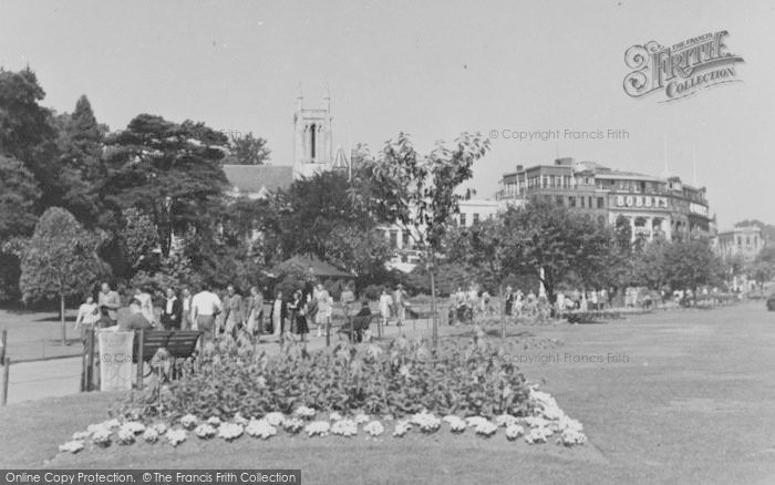 Photo of Bournemouth, Central Gardens c.1955
