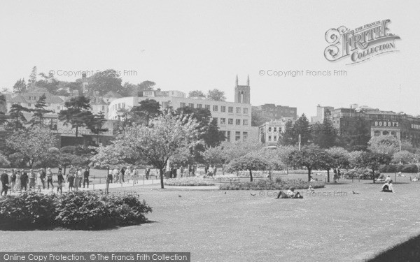 Photo of Bournemouth, Central Gardens c.1960
