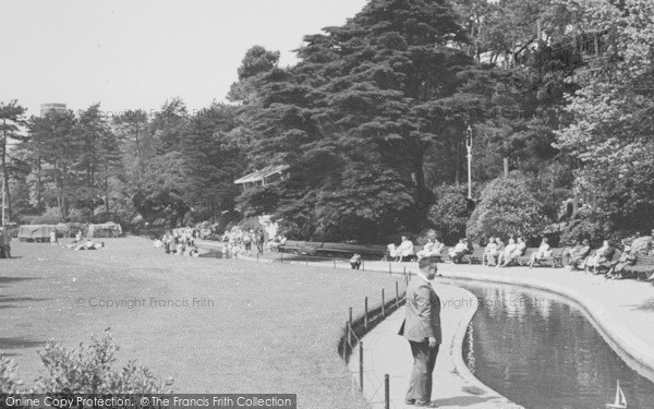 Photo of Bournemouth, Central Gardens c.1960