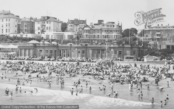 Photo of Bournemouth, Court Royal From The Pier c.1955
