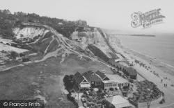 Durley Chine And Cliffs 1934, Bournemouth
