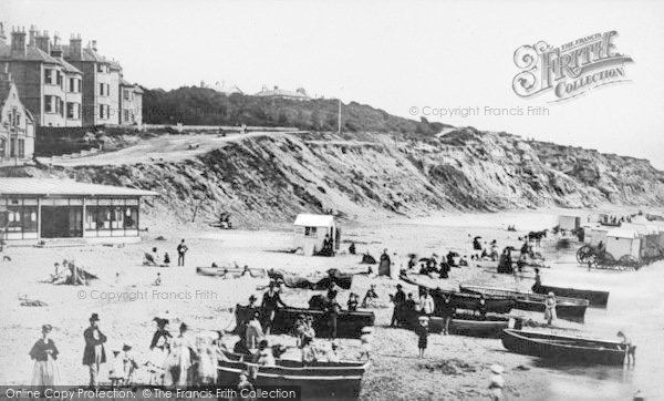 Photo of Bournemouth, East Beach 1875