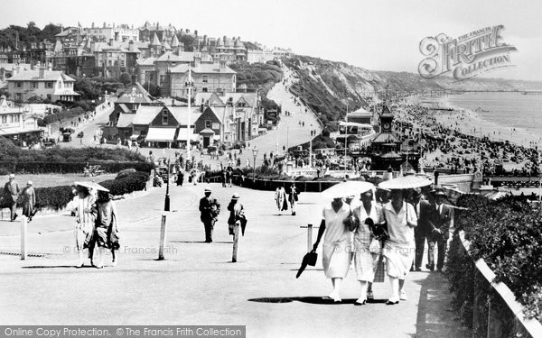 Photo of Bournemouth, East Cliff 1925