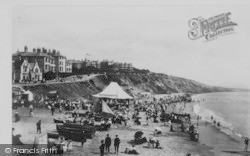 East Cliff Beach 1904, Bournemouth