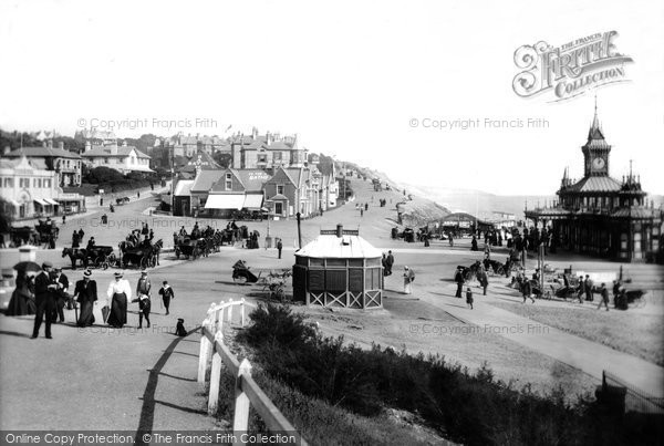 Photo of Bournemouth, East Cliff From West 1897