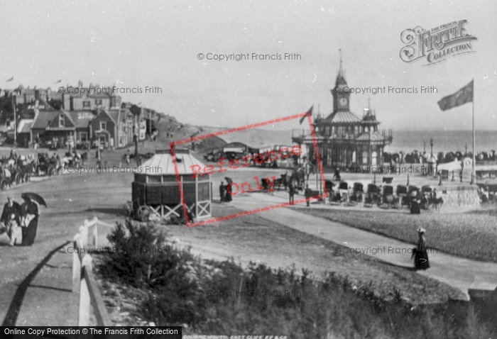 Photo of Bournemouth, East Cliff From West 1897