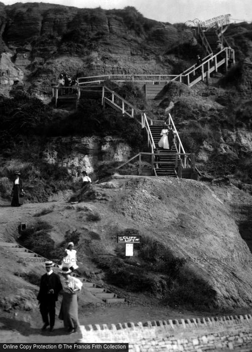 Photo of Bournemouth, East Cliff Steps 1908
