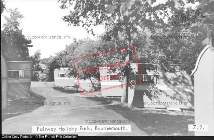 Photo of Bournemouth, Fairway Holiday Park c.1965
