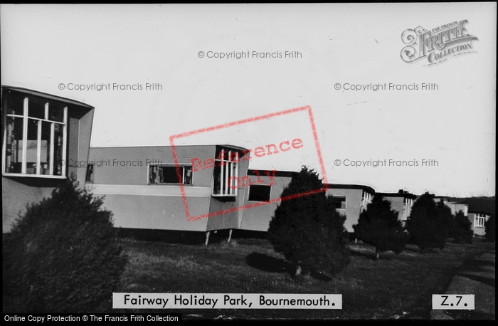 Photo of Bournemouth, Fairway Holiday Park c.1965