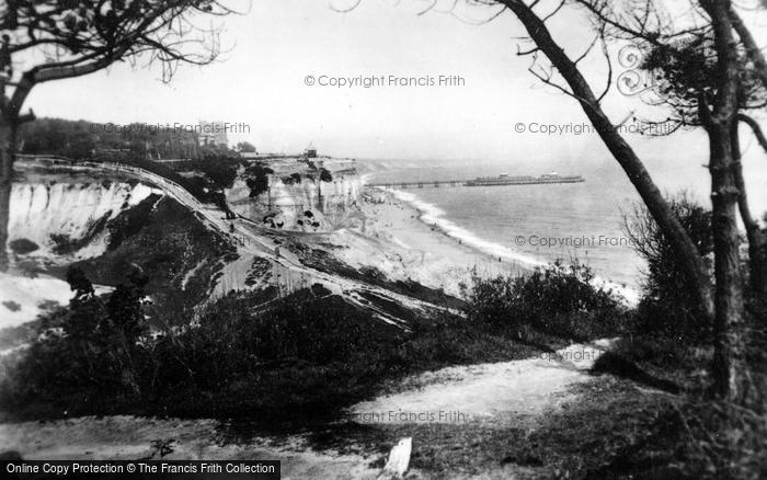 Photo of Bournemouth, From Burley Chine c.1925