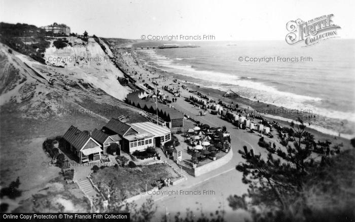 Photo of Bournemouth, From Durley Chine c.1925