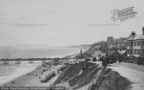 Photo of Bournemouth, From East Cliff 1887