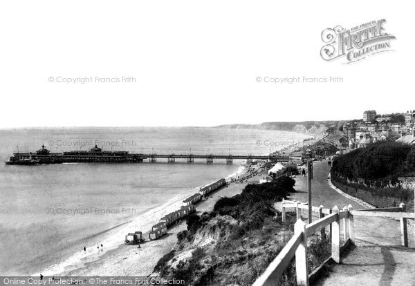 Photo of Bournemouth, From East Cliff 1904