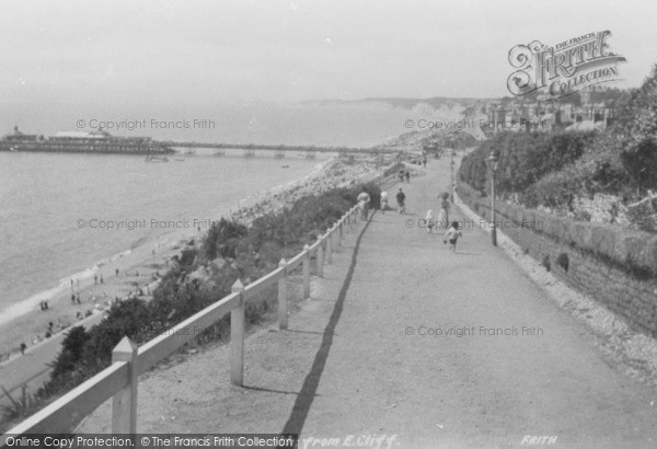 Photo of Bournemouth, From East Cliff 1908