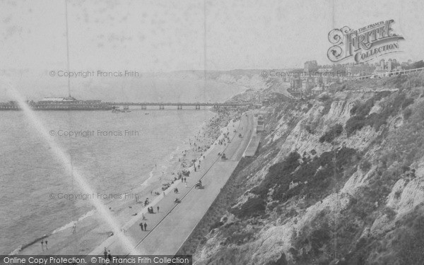 Photo of Bournemouth, From East Cliff 1908