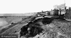 From East Cliff c.1869, Bournemouth