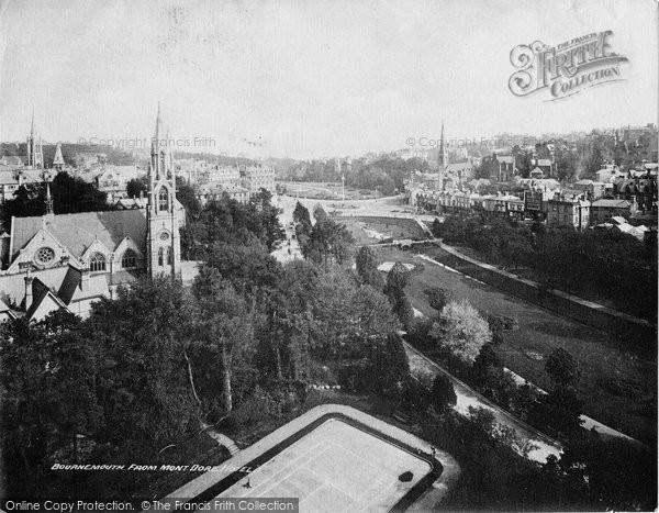 Photo of Bournemouth, From Mont Dore Hotel c.1900