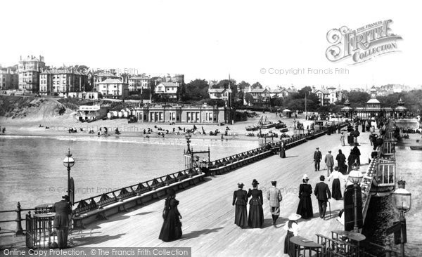 Photo of Bournemouth, From The Pier 1897
