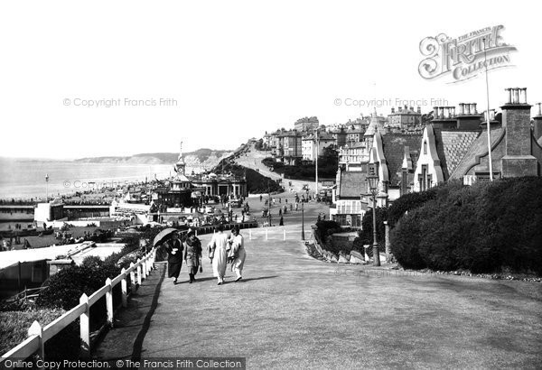 Photo of Bournemouth, From West Cliff 1922