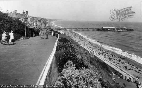 Photo of Bournemouth, From West Cliff 1933