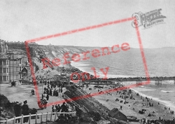 Front And Pier c.1895, Bournemouth