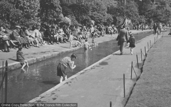 Photo of Bournemouth, Gardens, Children's Pool c.1950
