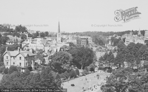 Photo of Bournemouth, General View Of Gardens c.1950