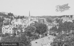 General View Of Gardens c.1950, Bournemouth