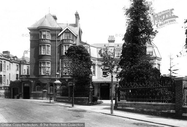 Photo of Bournemouth, Grand Hotel 1895