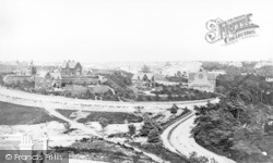 Horseshoe Common And Holy Trinity Church c.1870, Bournemouth