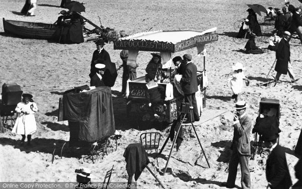 Photo of Bournemouth, Ice Cream Stall, East Cliff 1897