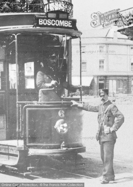 Photo of Bournemouth, Lansdowne, Bus Conductor c.1905