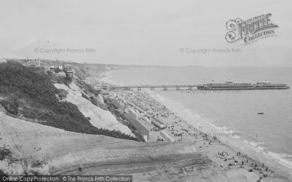Photo of Bournemouth, Looking East 1922