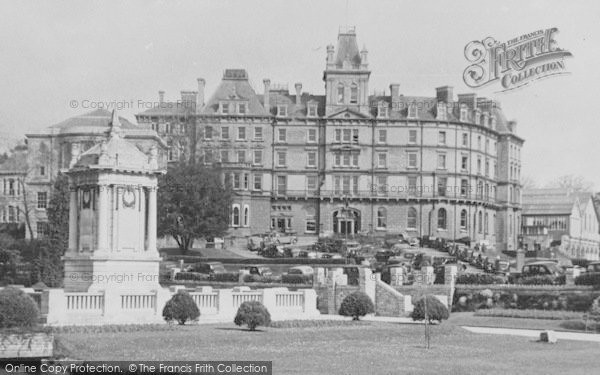 Photo of Bournemouth, Municipal Buildings And War Memorial c.1950