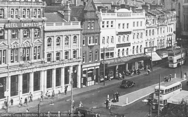 Photo of Bournemouth, Old Christchurch Road c.1955