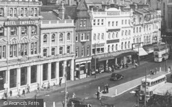 Old Christchurch Road c.1955, Bournemouth