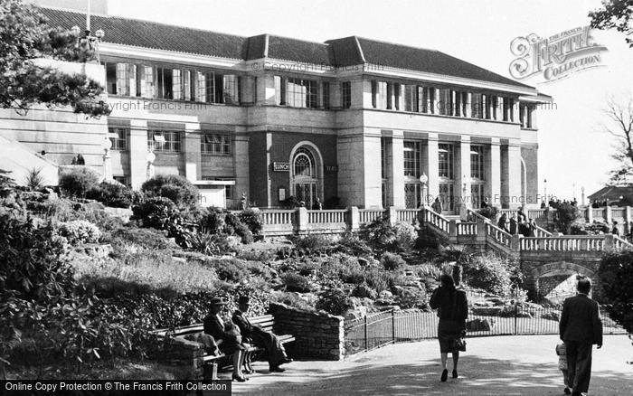 Photo of Bournemouth, Pavilion Terrace c.1955