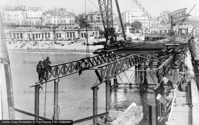 Photo of Bournemouth, Pier, Closing The Gap 1947
