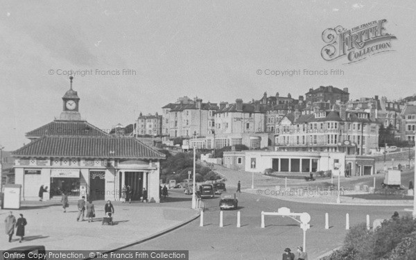 Photo of Bournemouth, Pier Entrance Looking West c.1950