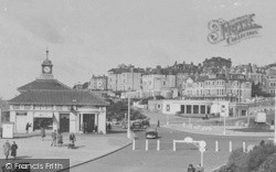 Pier Entrance Looking West c.1950, Bournemouth