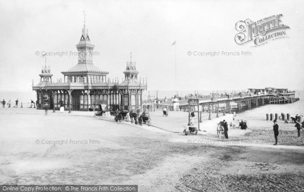 Photo of Bournemouth, Pier From Pier Approach c.1890